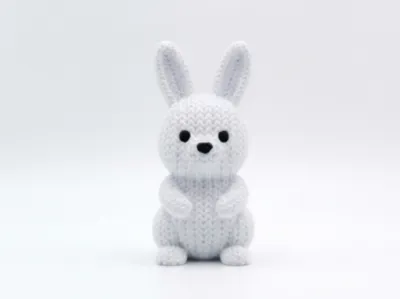 Knitted Easter Bunny (NO AMS/MMU)