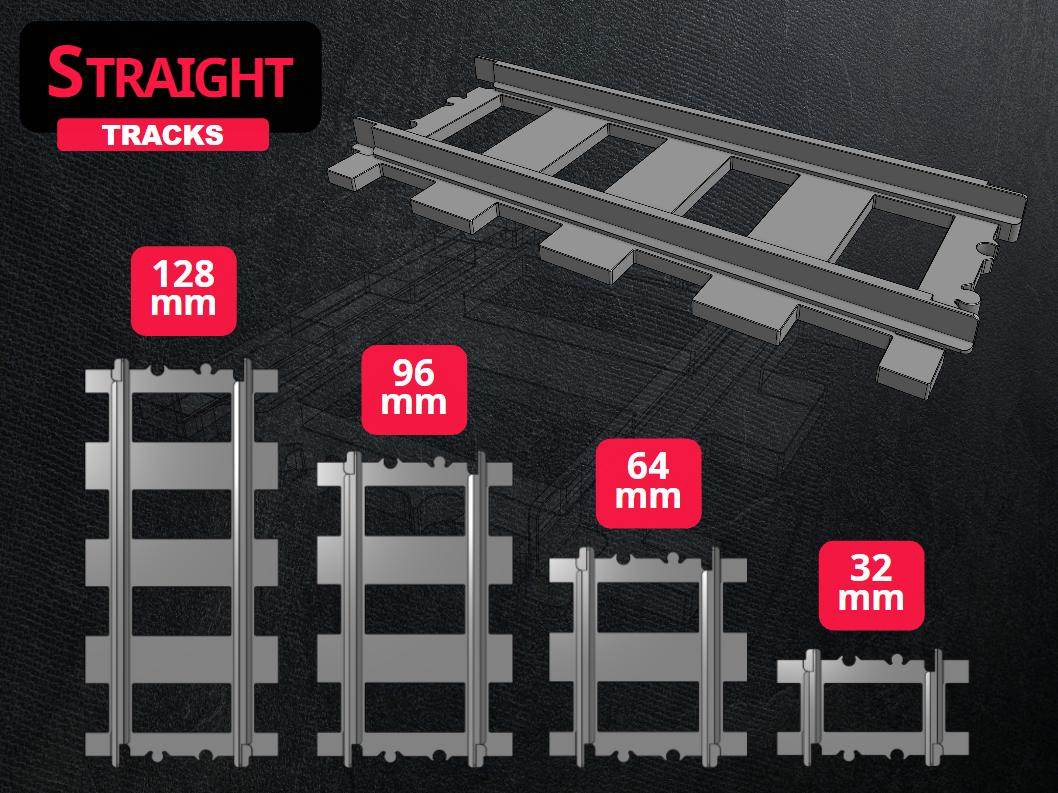Straight tracks