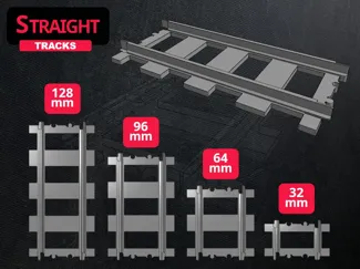 Straight tracks