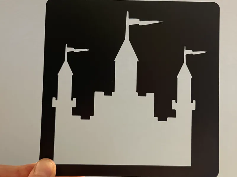 castle stencil