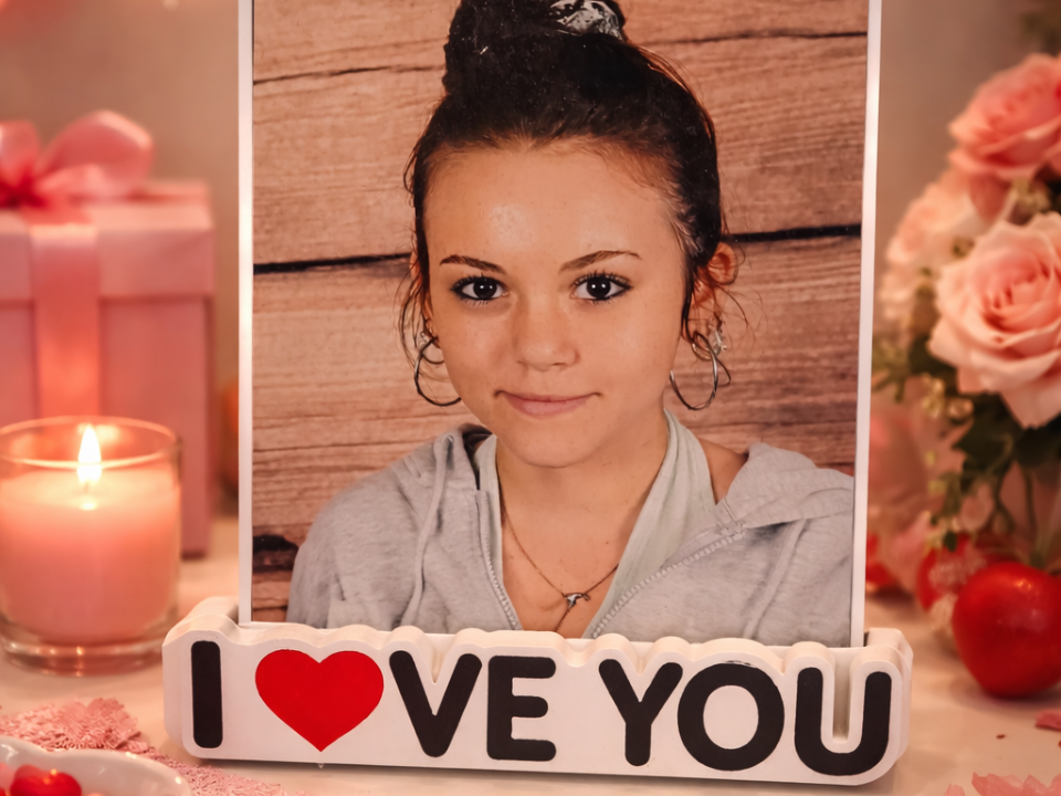 Magnet porte photo I Love You