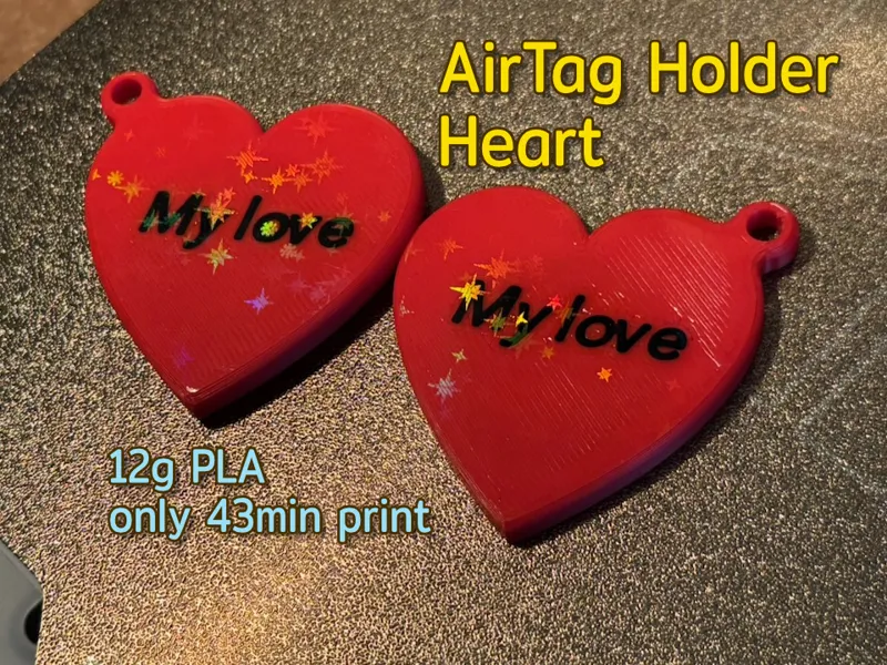 AirTag Holder - Heart