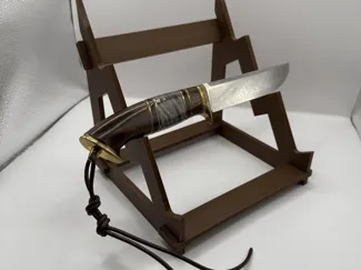 Folding knife stand