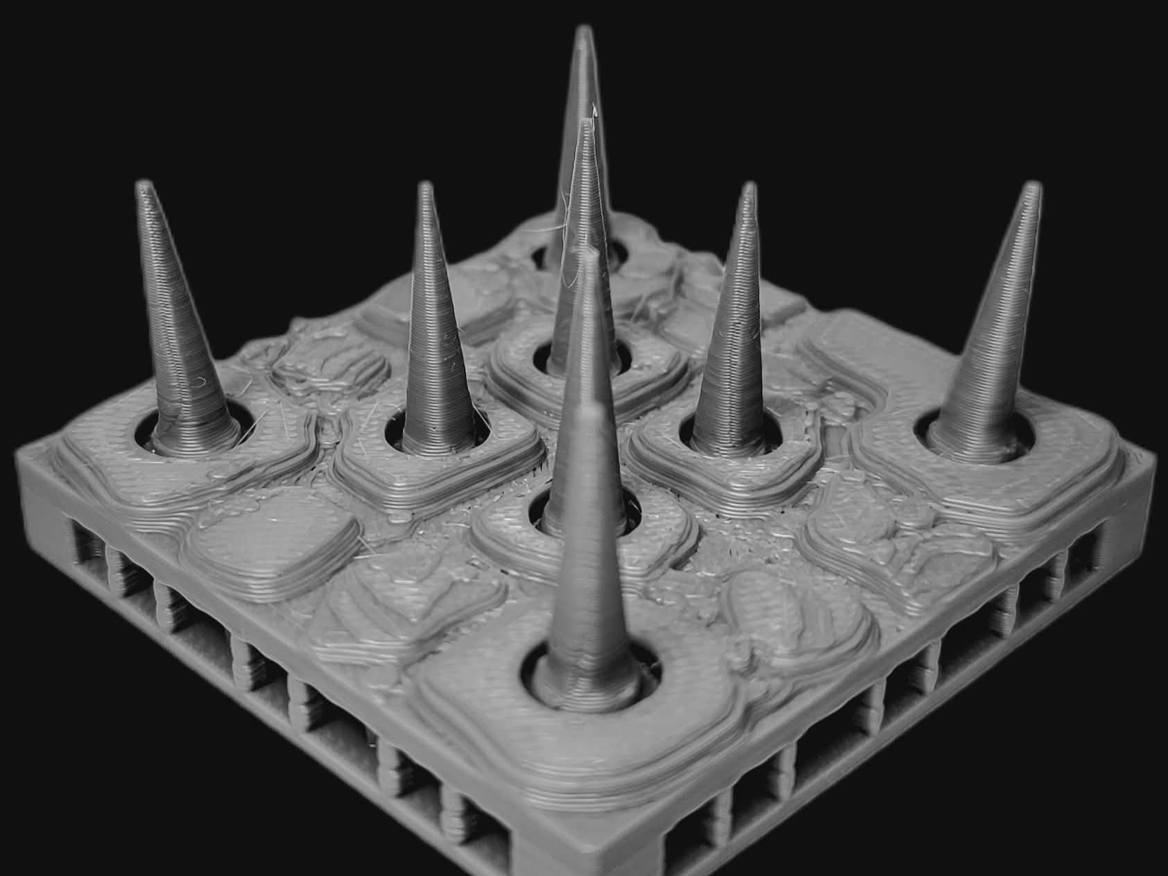 Dungeon Spike Trap Tile 2x2 (OpenLOCK compatible)