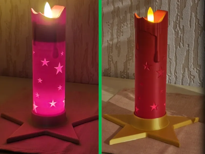 Weihnachtskerze / Adventskerze