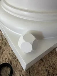 Sphère low poly - dodécaèdre tronqué — photo 3