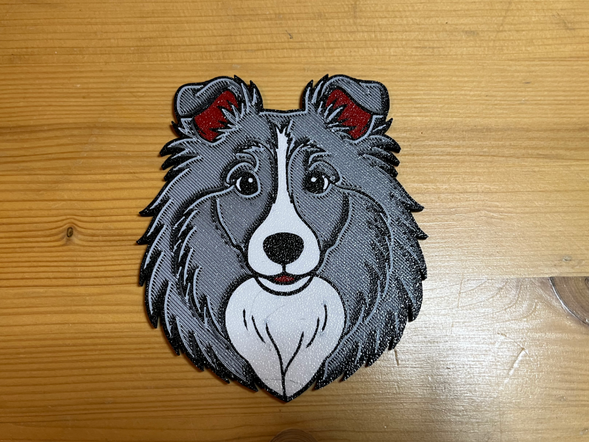 Sheltie / Rough Collie Dog Coaster - Multicolor