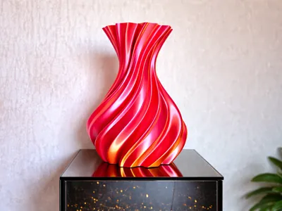 Vortex Twist Vase