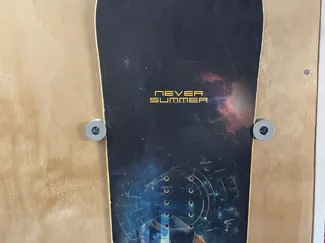 vertical snowboard holder