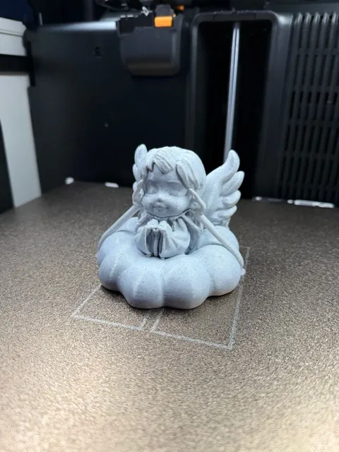 Angel on Cloud - Free 3D Print Model - MakerWorld