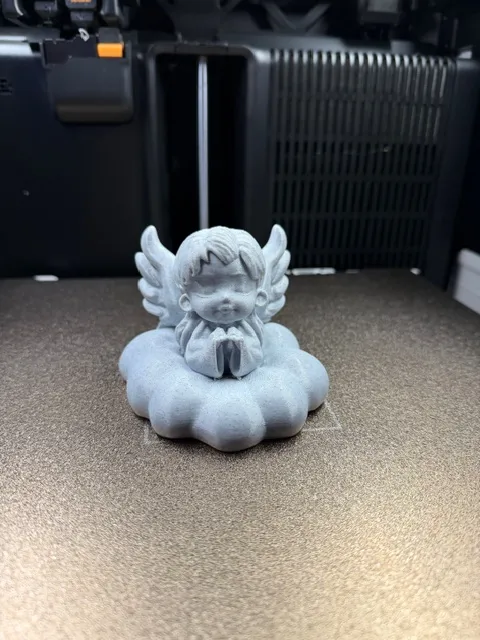 Angel on Cloud - Free 3D Print Model - MakerWorld