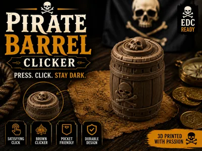 Pirate Barrel Clicker
