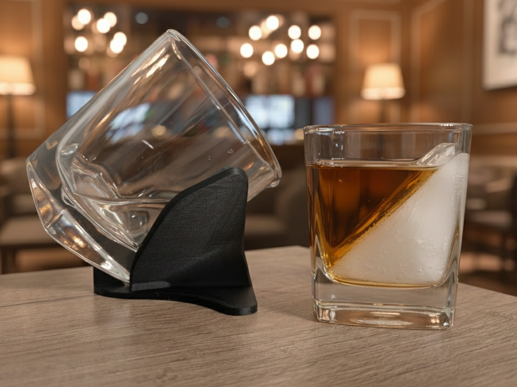 Diagonal Ice Maker Stand