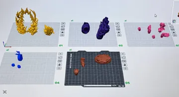 Accesorio para impresora 3D: Gohan Super Saiyan 2° Livello — vista de referencia 3