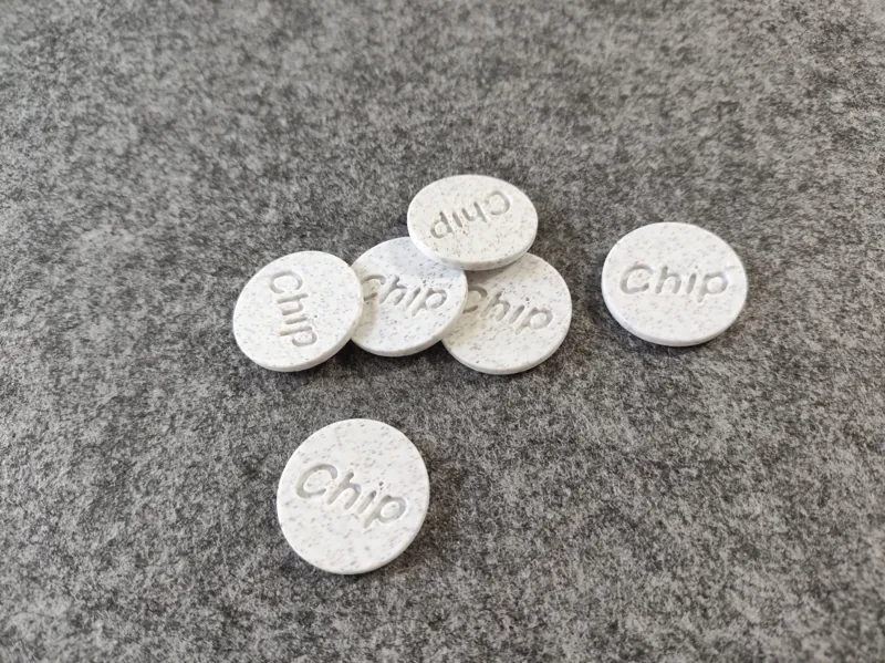 Chip für Einkaufwagen 1 Euro / 晶片