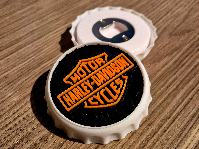 Flaschenöffner Harley Davidson Bottle Cap