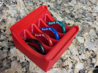 Park Tool Spoke Wrench Set holder gridfinity