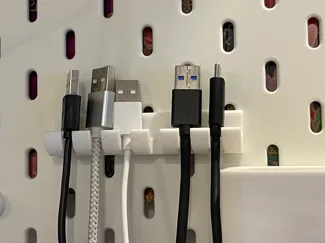 skadis usb cable holder 6 slots