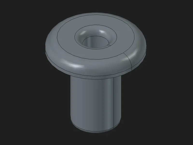Grommet for 1/4 inch fridge water line