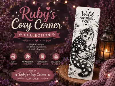 Cute Quoll Bookmark | Ruby's Cosy Corner