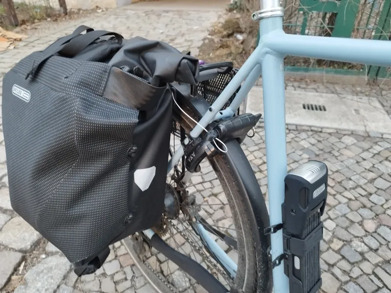 Ortlieb adapter for AXA frame locks