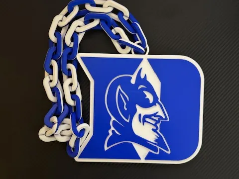 Duke Blue Devils Oversized Hype Chain V.1