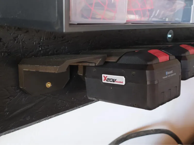 Parkside battery holder