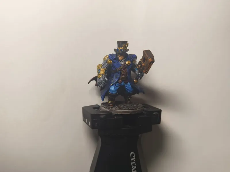 Steampunk Enforcer Miniature 