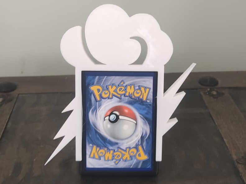 Ligtning Modular Elemental ToppersTCG Card Display