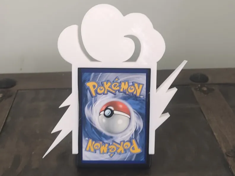 Ligtning Modular Elemental ToppersTCG Card Display