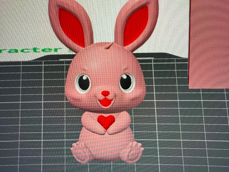 Cute Pink Bunny