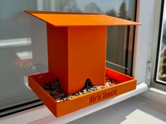 Birb House (Window Bird Feeder)