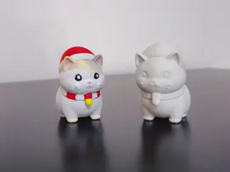 圣诞节 圣诞帽猫猫