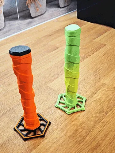 Twisted Katana (print in place) view 3