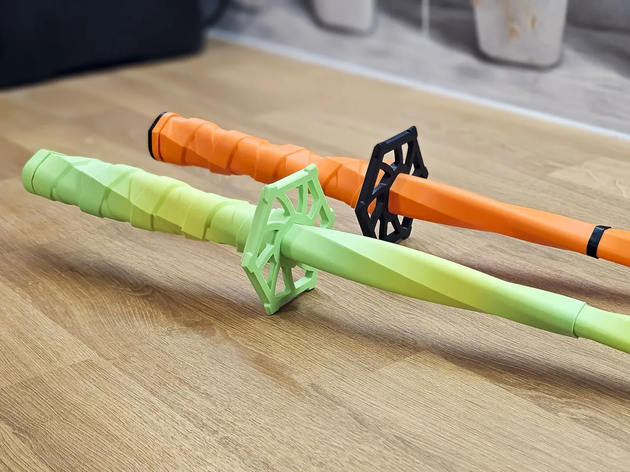 Twisted Katana (print in place) view 2