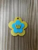W - Flower Keychain