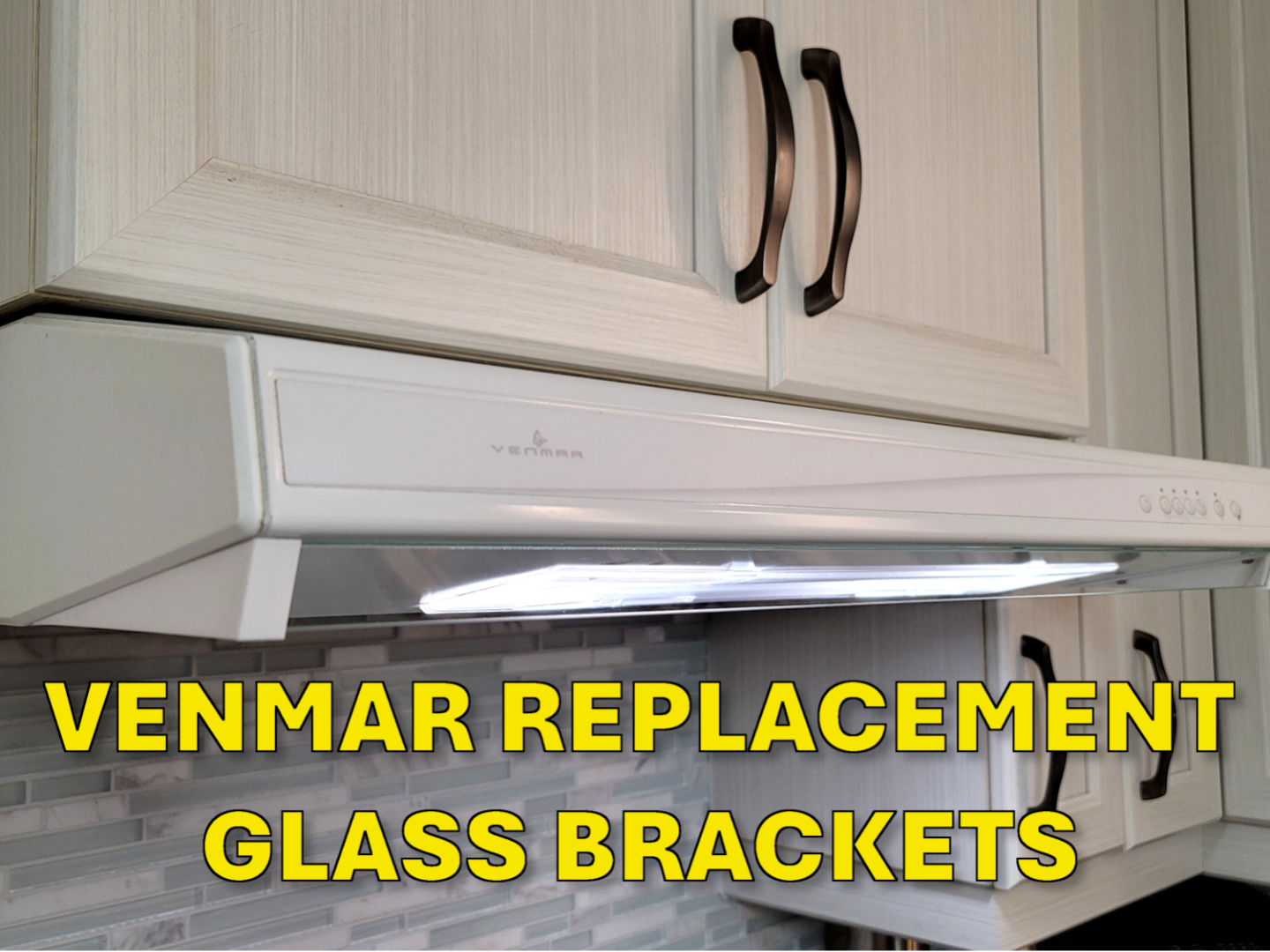 Xerses - Venmar Hood Front Glass Retainers