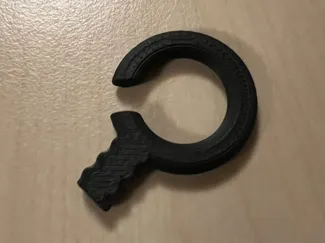 Multiboard threaded ring for cable management