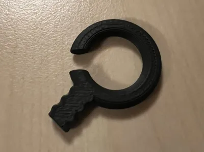 Multiboard threaded ring for cable management