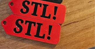 STL Keychain