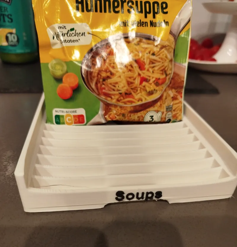 Kitchen Organizer Box for Soup