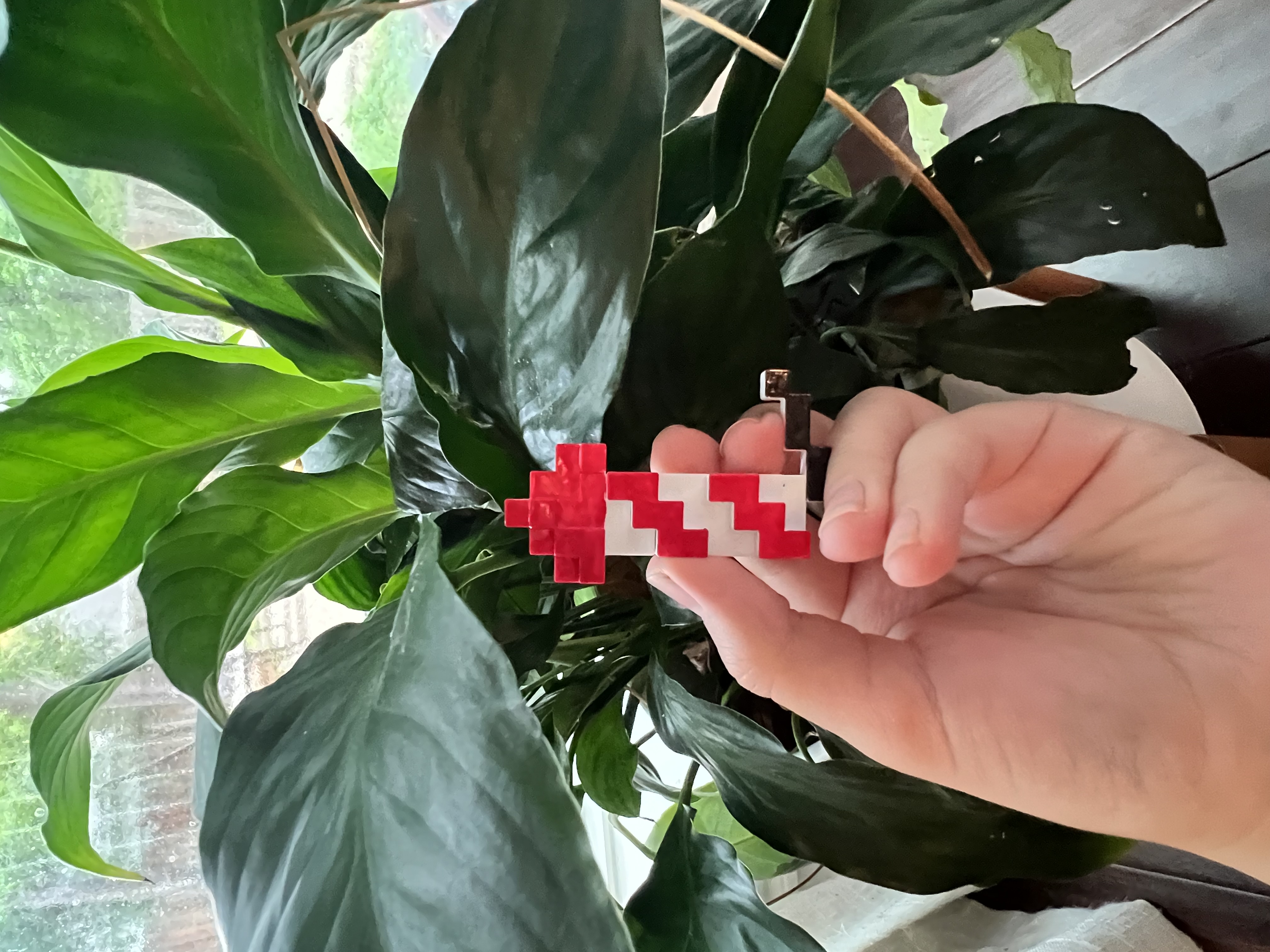 Miniatura 2 do modelo 3D Mini Minecraft Firework Rocket