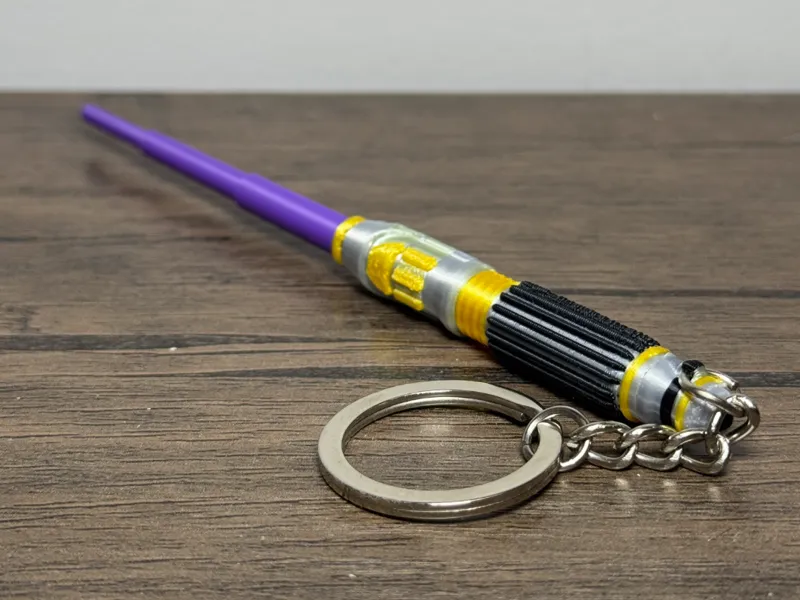 Mace Windu Mini Keychain Lightsaber - Series 1