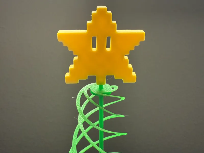 Super Star Tree Topper for Pop Up Christmas Tree