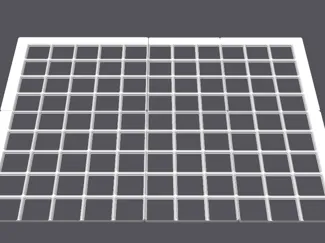 Baseplate for drawers 500x396mm 11x9