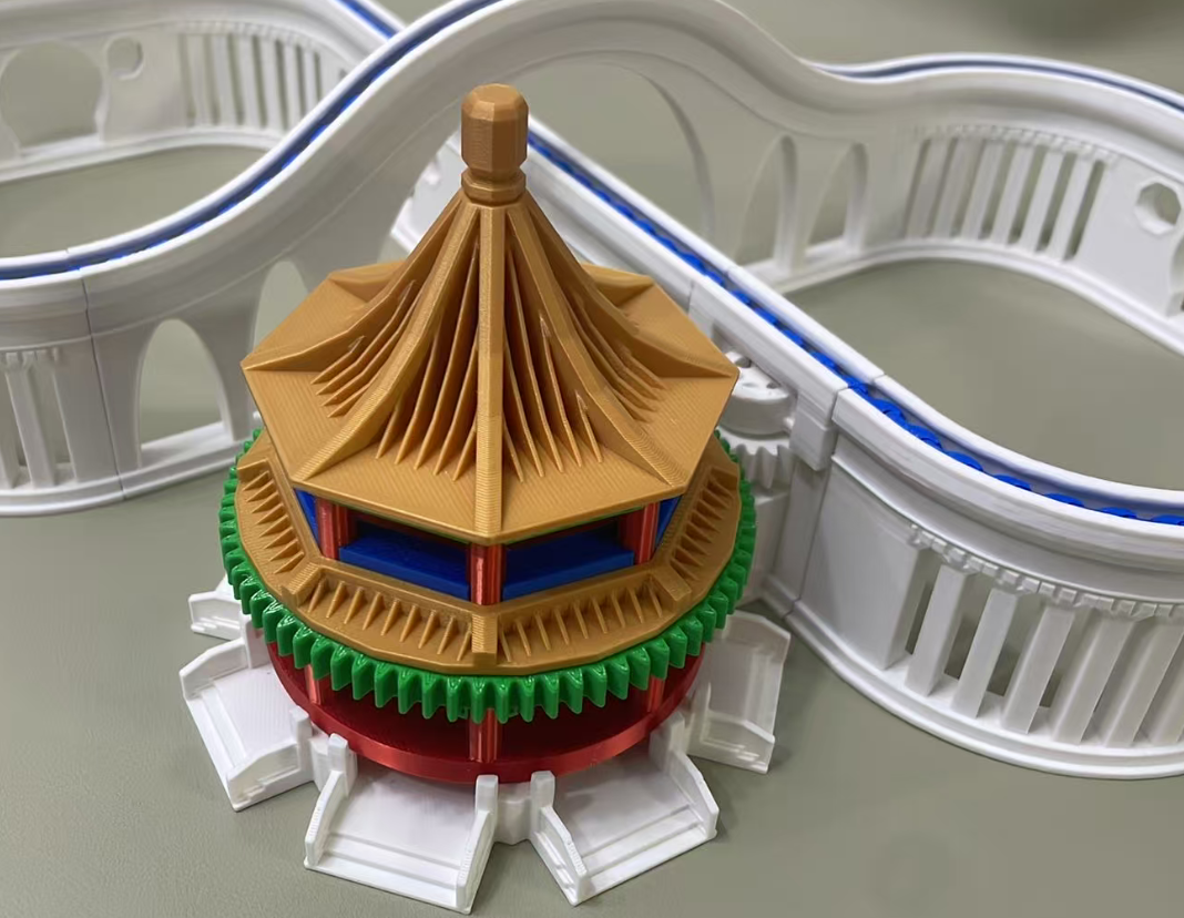 Miniatura 2 do modelo 3D 龙舟过山车