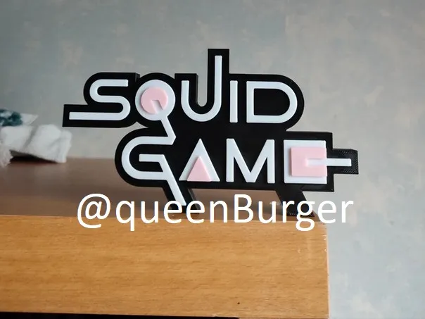 Squid Game Logo stand