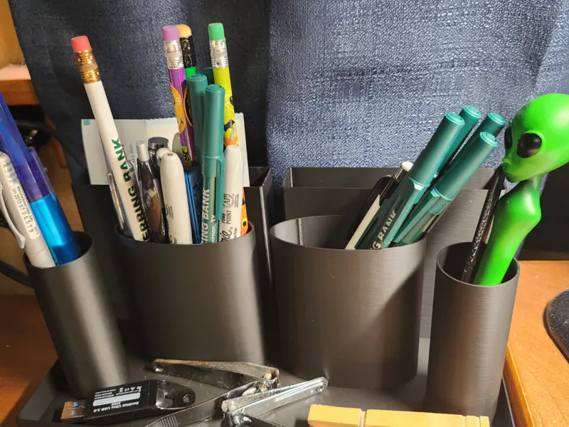 Desk organizer.