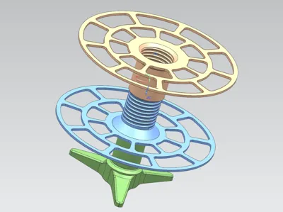 Horizontal Filament Spool Holder
