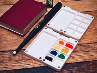 mini painting palette magnetic